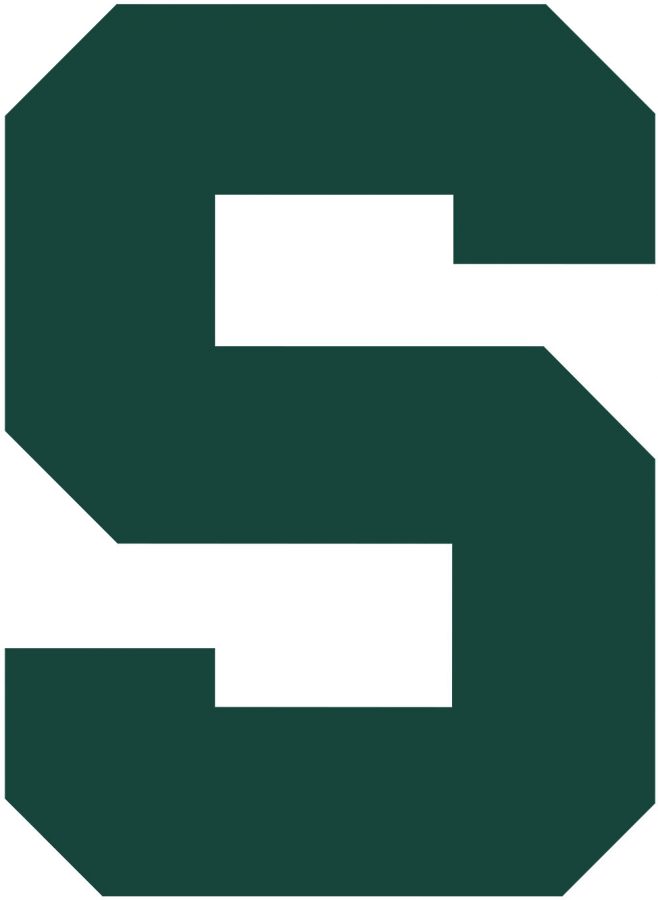 This is the logo for the Michigan State Spartans.
