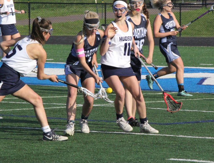 Captain Alyssa Stuart attempts to steal the ball on May 23 at the NBC Sports Complex.