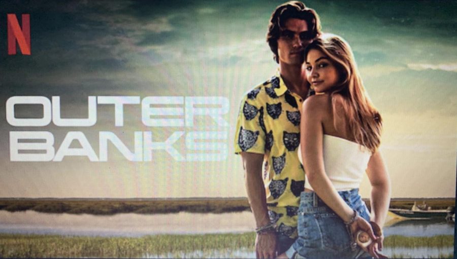 Screenshot of Netflixs promo for the series Outer Banks, a popular show during the pandemic and spring of 2020.