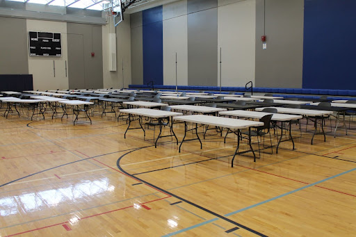 Photo taken by Logan Pittsley In the AUX gym on May 15, 2024 
