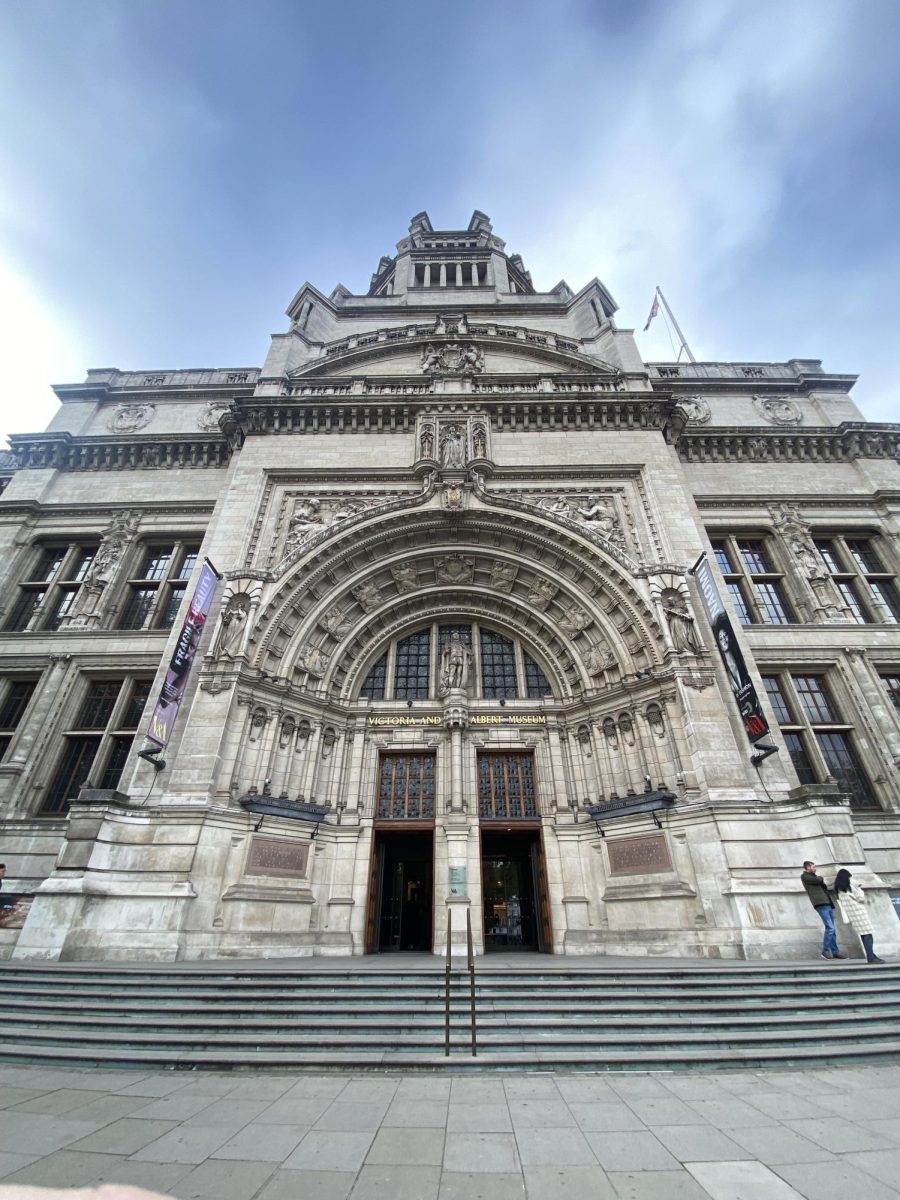 The Victoria and Albert Museum stands tall on Sept. 29.