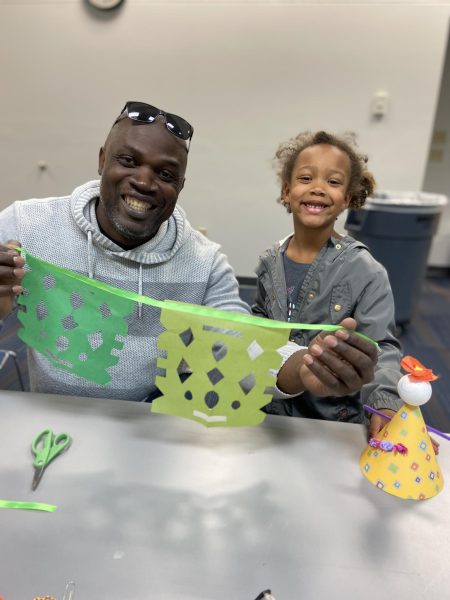 Library children’s room holds craft program