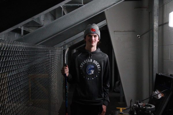 Freshman debuts varsity hockey career