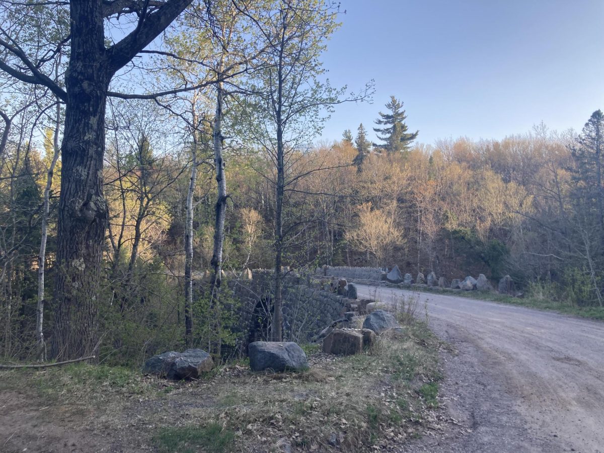 Stewart Creek Bridge, on May 13, 2025, at 7:18 pm. 