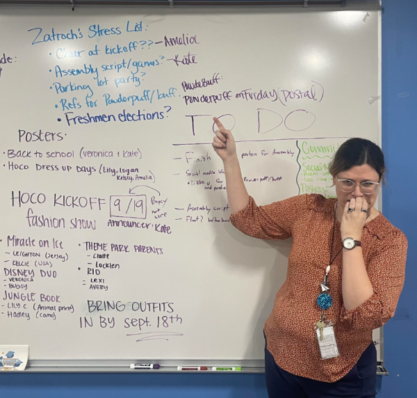 Caitlin Zatroch Runs Student Council