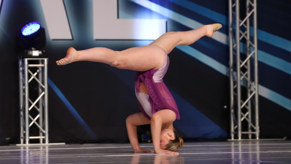  Mackey Caudell performing her solo, “Tears Ricochet”, at Luxxe Dance Competition.  (Submitted by Mackey Caudell)