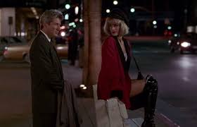 Movie picture of "Pretty Woman," depicting the two main characters